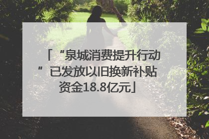 “泉城消费提升行动”已发放以旧换新补贴资金18.8亿元