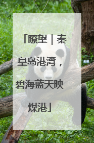瞭望｜秦皇岛港湾，碧海蓝天映煤港