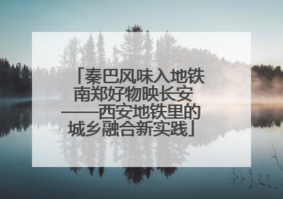 秦巴风味入地铁 南郑好物映长安——西安地铁里的城乡融合新实践