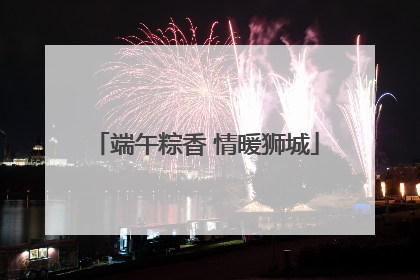 端午粽香 情暖狮城