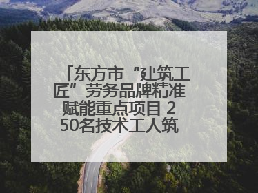 东方市“建筑工匠”劳务品牌精准赋能重点项目 250名技术工人筑牢建设基石