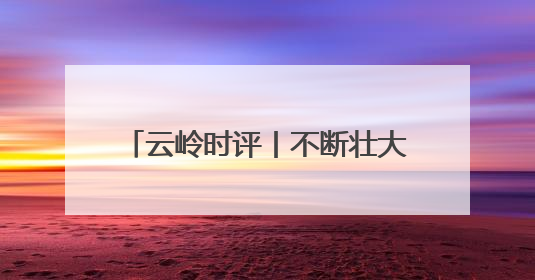 云岭时评丨不断壮大文化自信的生命力②