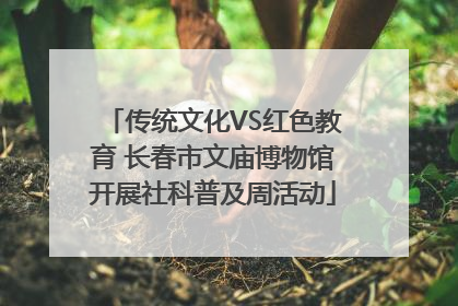 传统文化VS红色教育 长春市文庙博物馆开展社科普及周活动