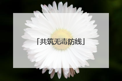 共筑无毒防线