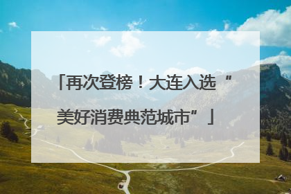 再次登榜！大连入选“美好消费典范城市”