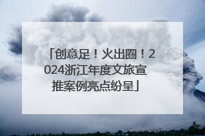 创意足！火出圈！2024浙江年度文旅宣推案例亮点纷呈