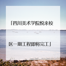 四川美术学院悦来校区一期工程即将完工