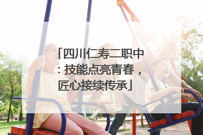 四川仁寿二职中：技能点亮青春，匠心接续传承