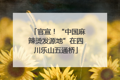 官宣！“中国麻辣烫发源地”在四川乐山五通桥