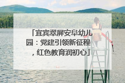 宜宾翠屏安阜幼儿园：党建引领新征程，红色教育润初心