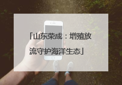 山东荣成：增殖放流守护海洋生态
