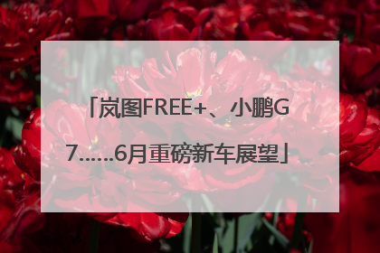 岚图FREE+、小鹏G7……6月重磅新车展望