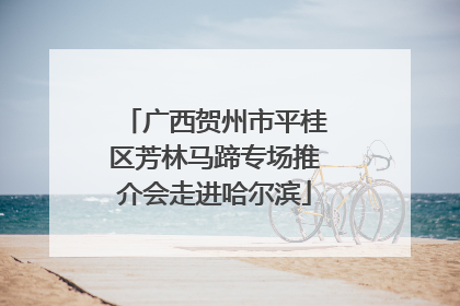 广西贺州市平桂区芳林马蹄专场推介会走进哈尔滨
