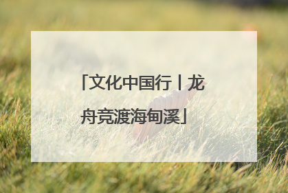 文化中国行丨龙舟竞渡海甸溪