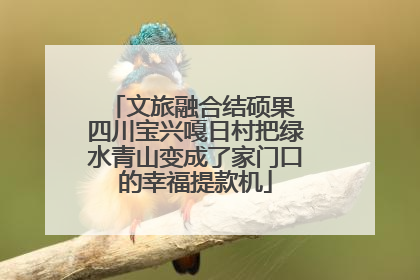 文旅融合结硕果 四川宝兴嘎日村把绿水青山变成了家门口的幸福提款机