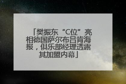 樊振东“C位”亮相德国萨尔布吕肯海报，俱乐部经理透露其加盟内幕