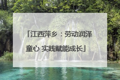 江西萍乡：劳动润泽童心 实践赋能成长
