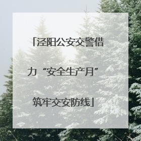 泾阳公安交警借力“安全生产月”筑牢交安防线