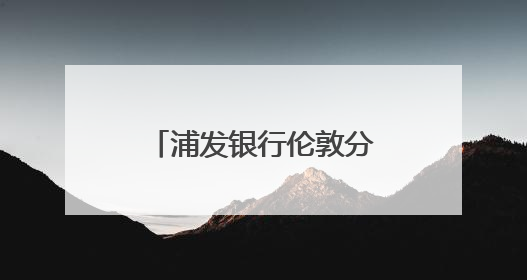 浦发银行伦敦分行行长李舸：发挥跨境平台优势，助力中英经贸合作