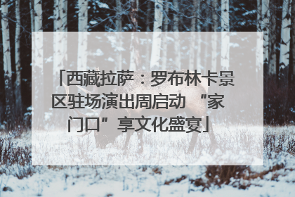 西藏拉萨：罗布林卡景区驻场演出周启动 “家门口”享文化盛宴