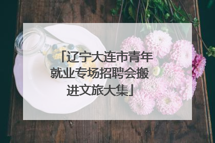 辽宁大连市青年就业专场招聘会搬进文旅大集