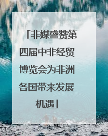 非媒盛赞第四届中非经贸博览会为非洲各国带来发展机遇