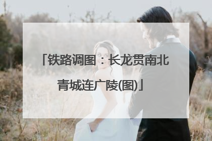 铁路调图：长龙贯南北 青城连广陵(图)