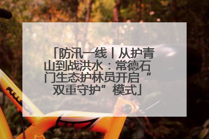 防汛一线丨从护青山到战洪水：常德石门生态护林员开启“双重守护”模式