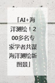 AI+海洋测绘！200多名专家学者共谋海洋测绘新图景